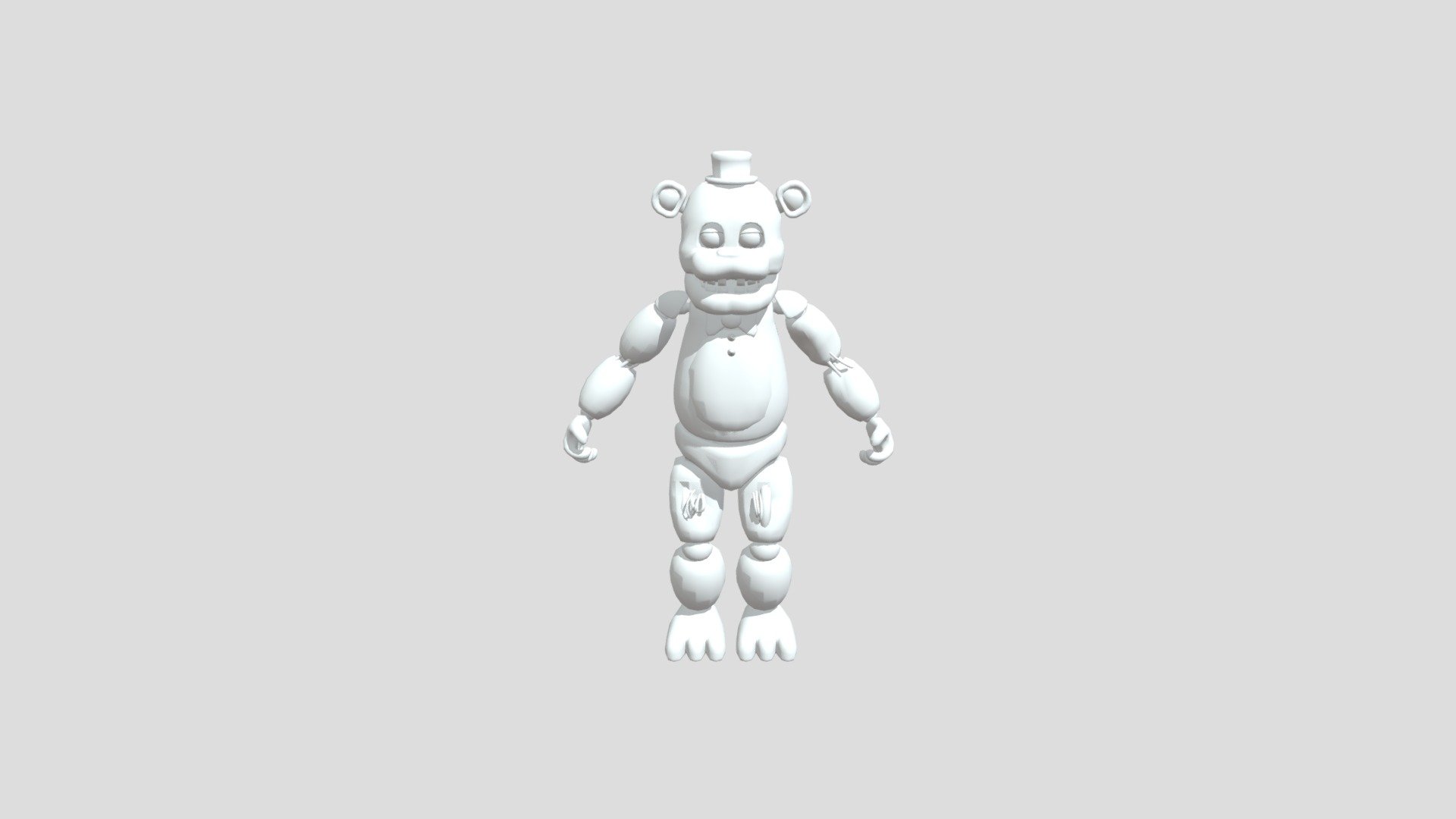 Withered Freddy Nuevas Texturas png