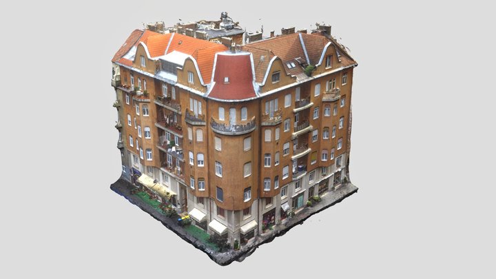 Markovits homlokzat 3D Model