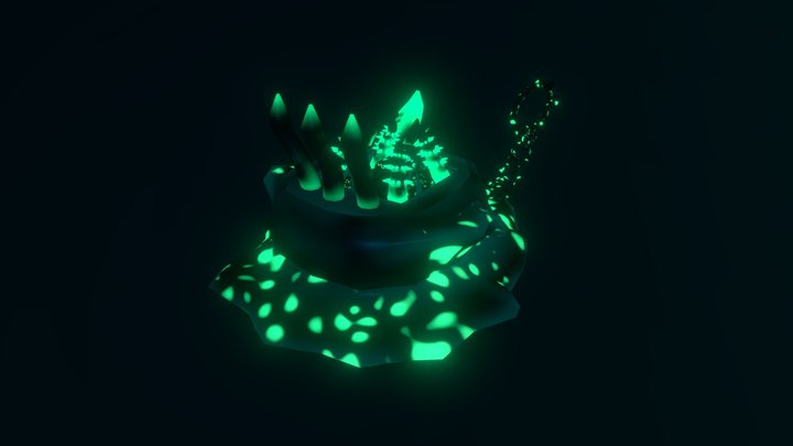 Nudibranch Tamagotchi Mimic - Depths Variant 3D Model