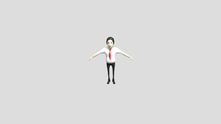 PLAYERrig_blend12rigged 3D Model