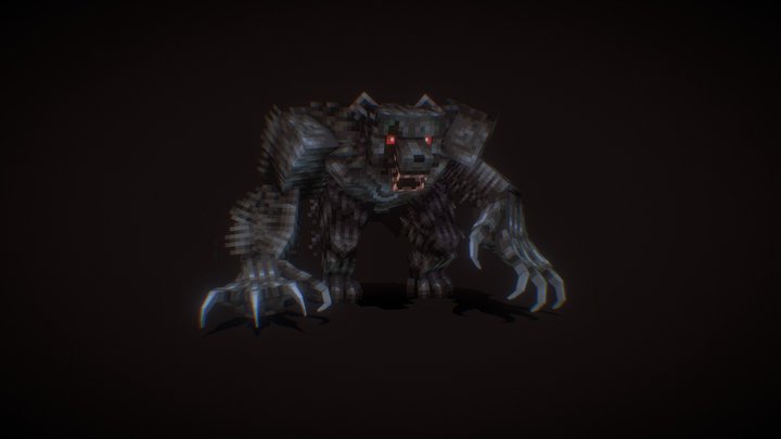 Dire Bear 3D Model