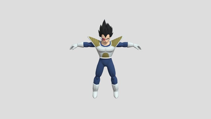 Vegeta 3D Model