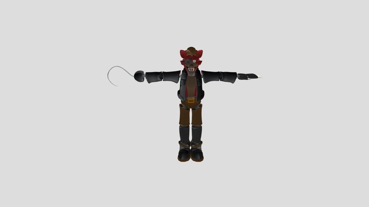 1988_ Foxy Fox_VRC 3D Model