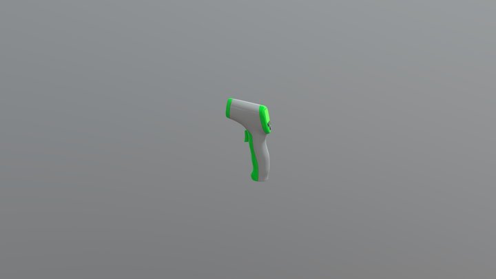 thermo gun 3D Model