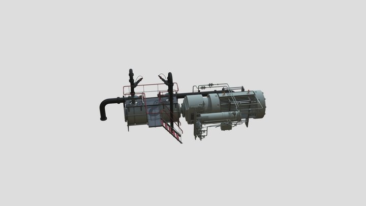 Low_Poly_Machine 3D Model