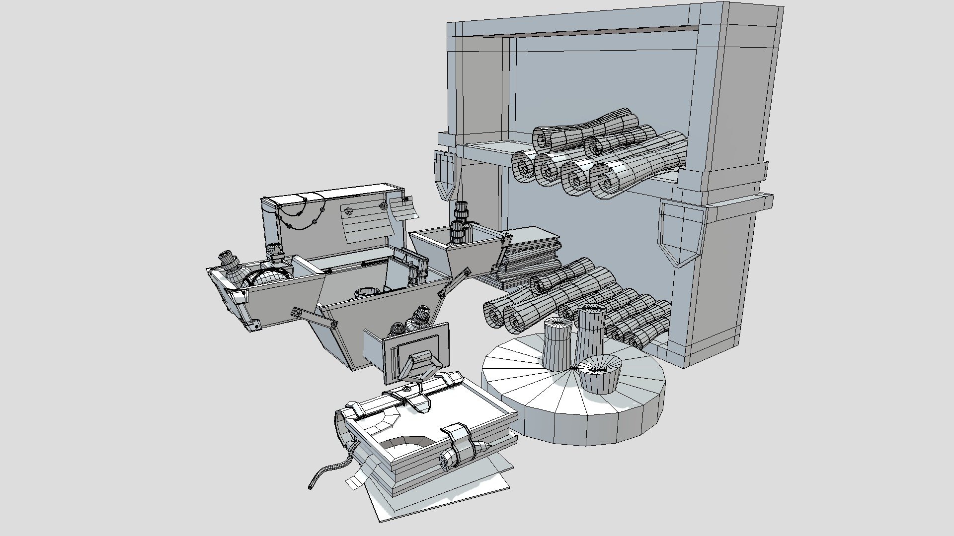 Cas1a_3_2_Blockout - 3D model by Cas1a (@K.Guzman) [0af2ea5] - Sketchfab