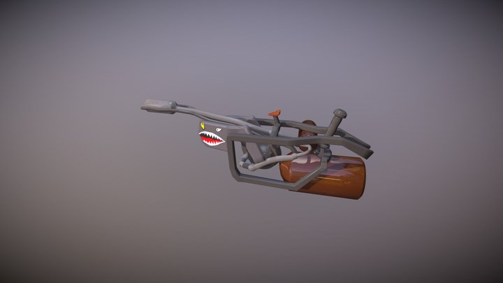 FlameThrowerHaloCE 3D Model