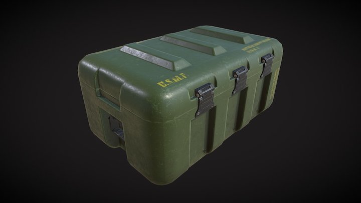 Military Case 3D Model
