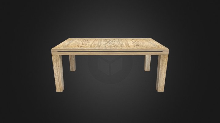 bordspeltafel 3D Model