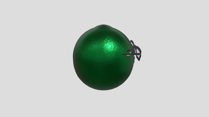 Lemon Head 3D Model
