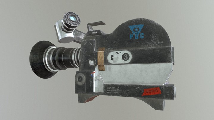 Camera 3D Model