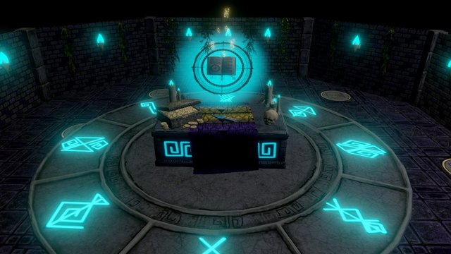 Altar room 3D Model