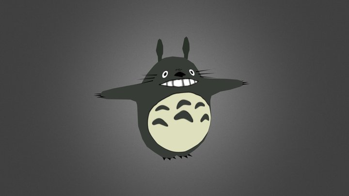 Totoro 3D Model