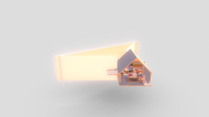 Countryballs Cabin 3D Model