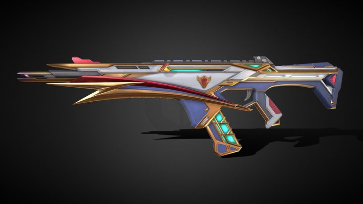 Apex Legends Carbine R301 Valedictorian – Free 3D Model STL