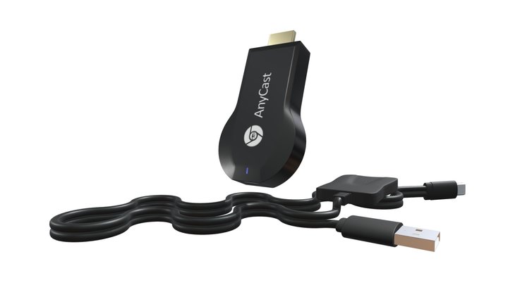 Anycast Miracast HDMI TV 3D Model