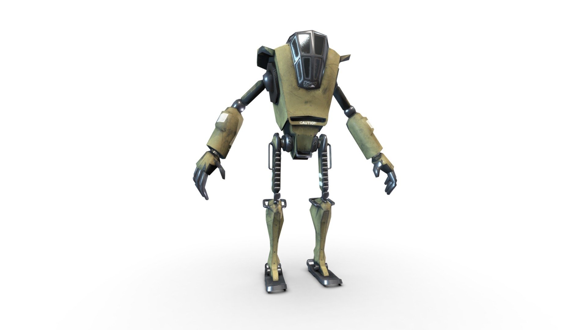 Low Poly Mech GRS HOPPER_MK1 - Buy Royalty Free 3D model by ...