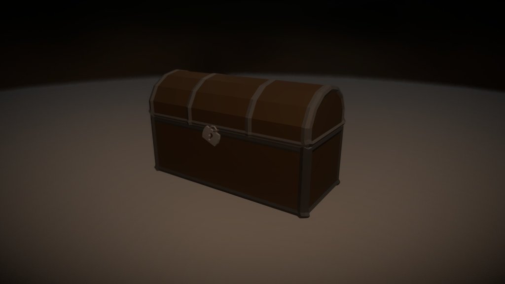 Chest with padlock (Animated) Download Free 3D model by Alazur [0afaffa] Sketchfab