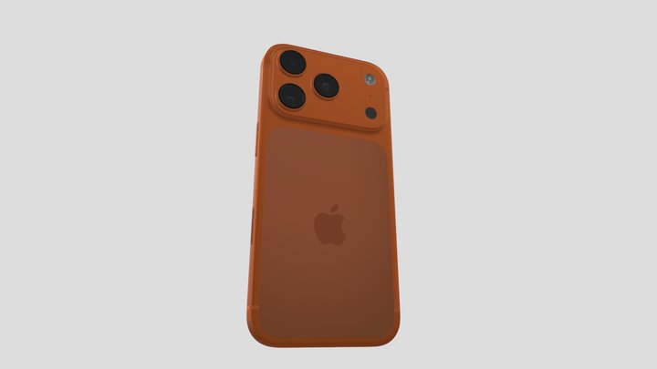 apple 17 pro max 3D Model
