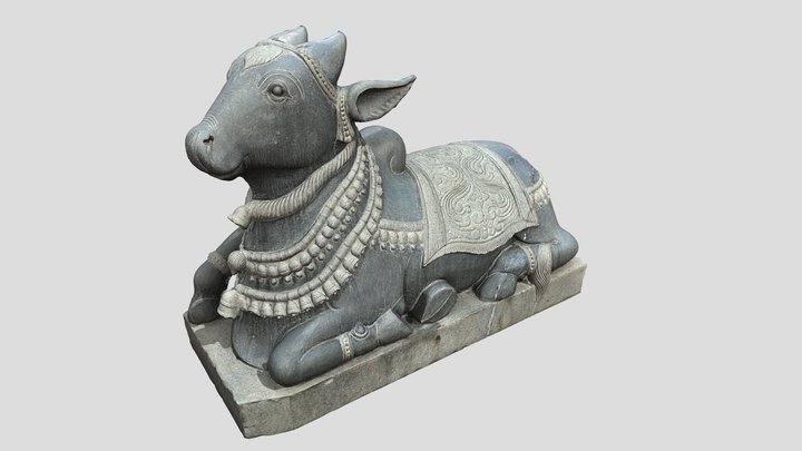 Nandhi  -Lord Shiva's Vehicle 3D Model