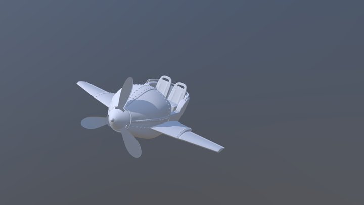 Plane 3D Model