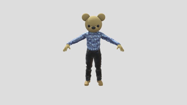 gangbear 3D Model