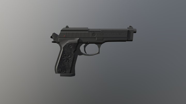 M9 Pistol 3D Model