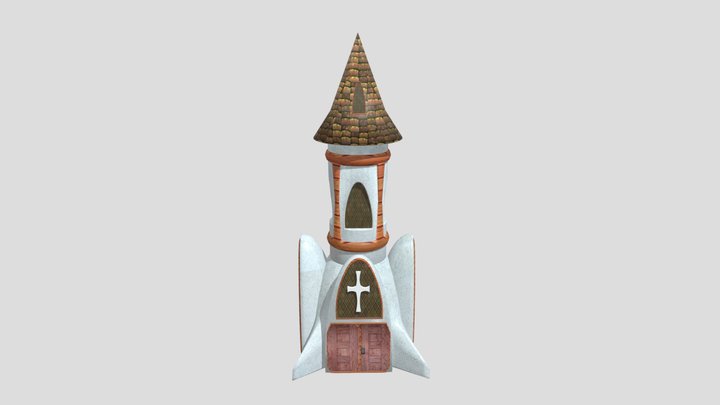 Église Coffin Labo et Beyond Frontiers 3D Model