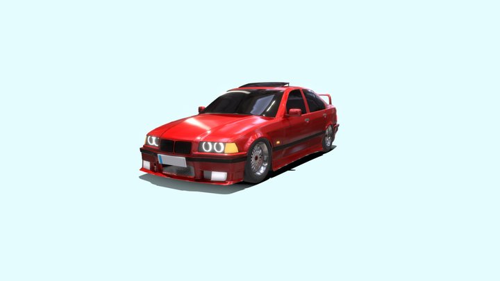 Bmw e36 3D Model