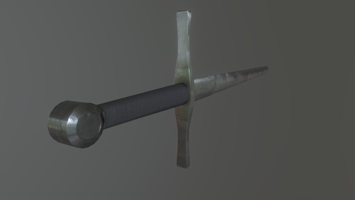 Medival sword 3D Model