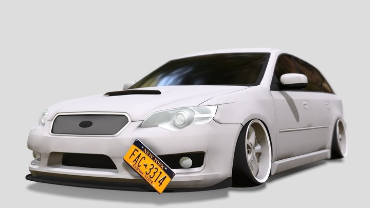 Subaru Outback 3D Model