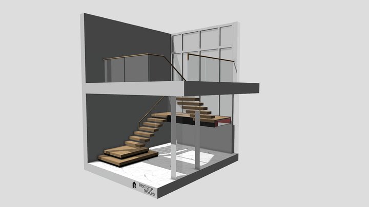 006673 Presland - Cantilever 3D Model