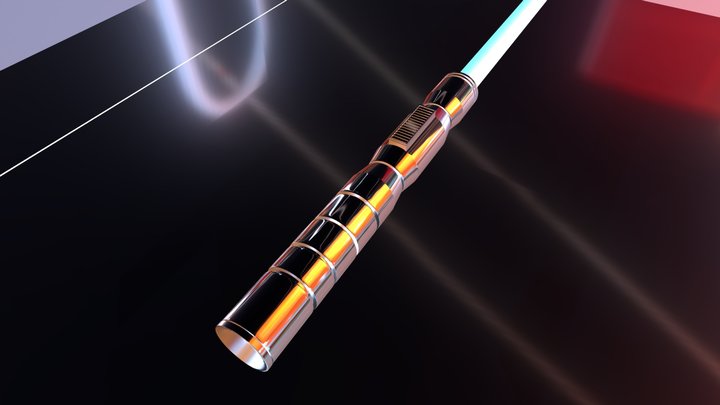 lightsaber custom 3D Model