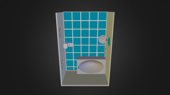 Saxton Family Bathroom 3D Model