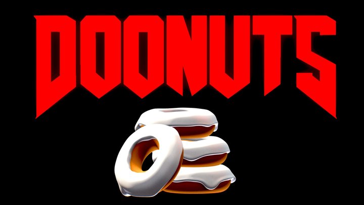 DOONUTS 3D Model