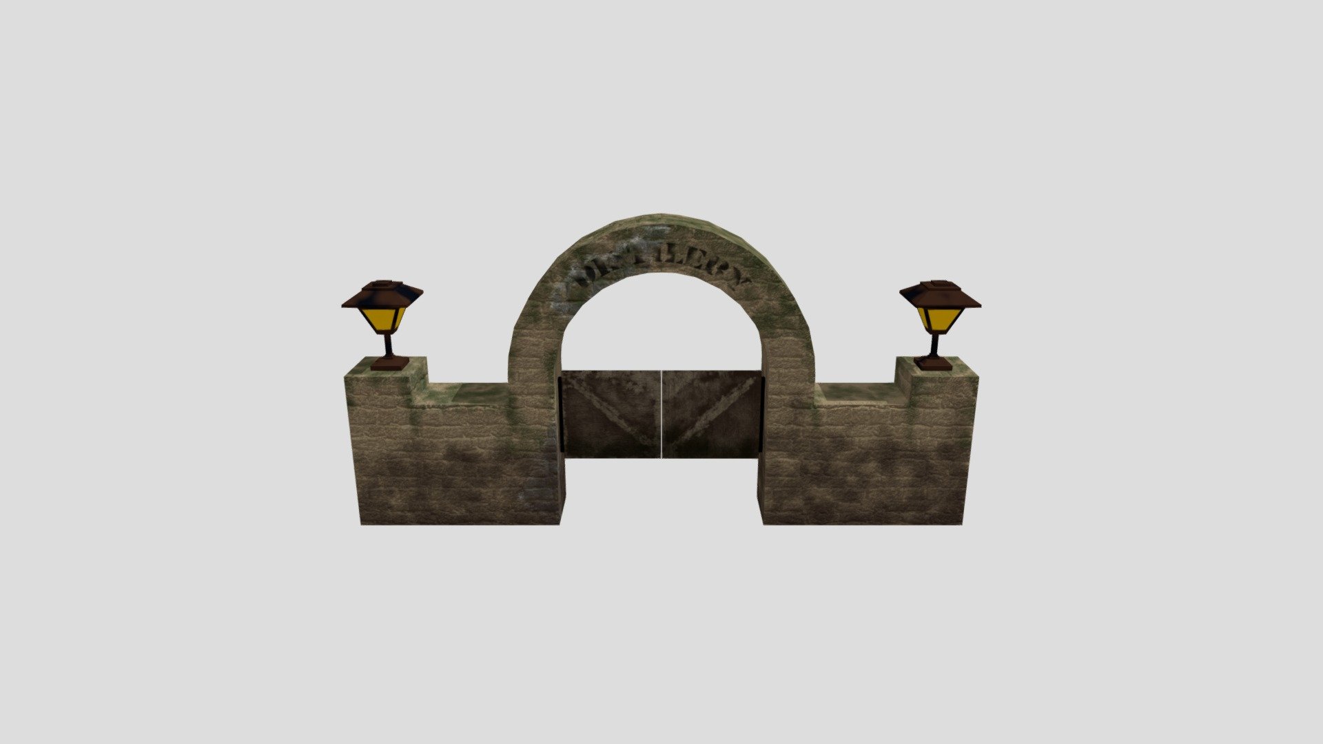 Gate - Download Free 3D model by JulianDiaz [0b01c69] - Sketchfab