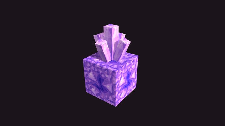 Amethyst Crystal ─ Sapixcraft 3D Model