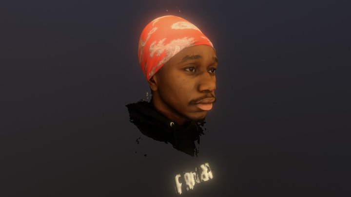 Wireframe Papi 3D Model