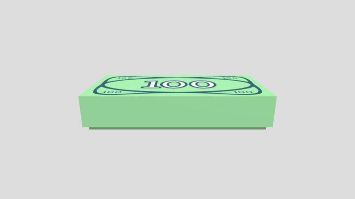 Lego Money Piece 3D Model