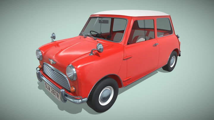 Mini Cooper Mk1 3D Model