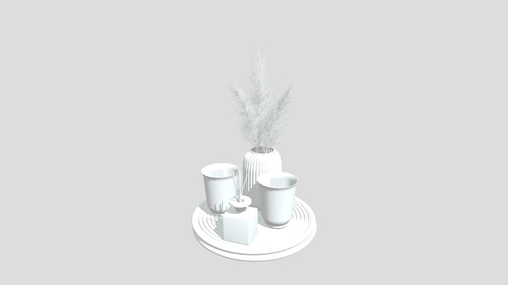 Decorativ Set1 3D Model