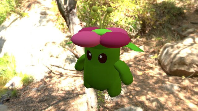 Floralbonita, The Floral Leaf 3D Model