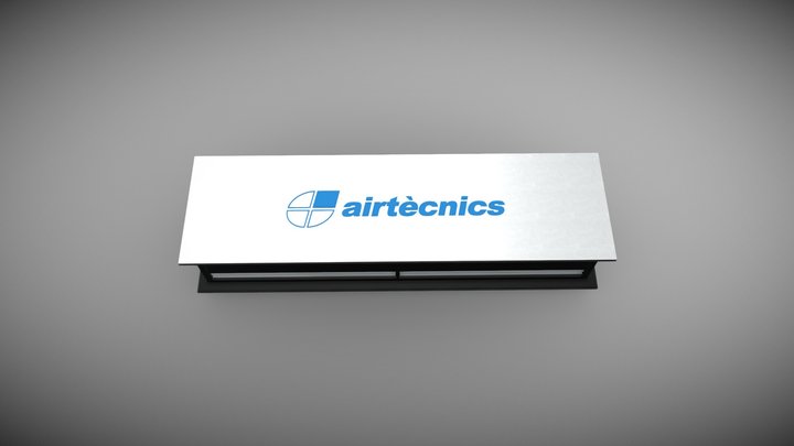 Rosenberg Air Curtain ZEN by Airtecnics 3D Model