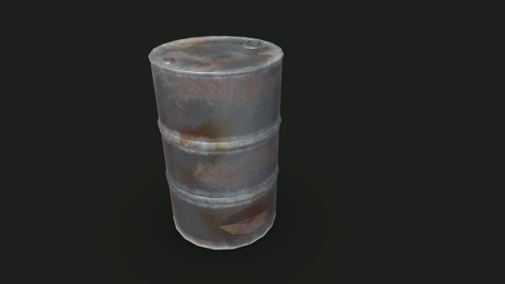 ACG Oil Drum 3D Model