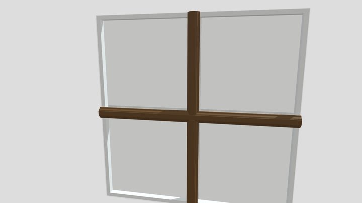 Petit Bois Collé Faux Mortaisé 30mm Patrimoine 3D Model