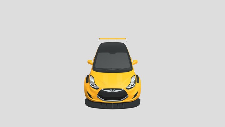 Hyundai ix20 Racecar for 3D-printing