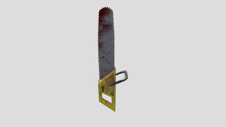 Chainsaw Sword 3D Model