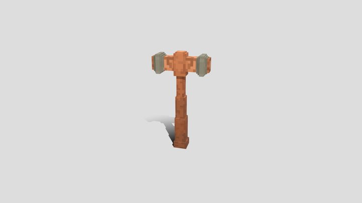 Goblin Hammer 3D Model