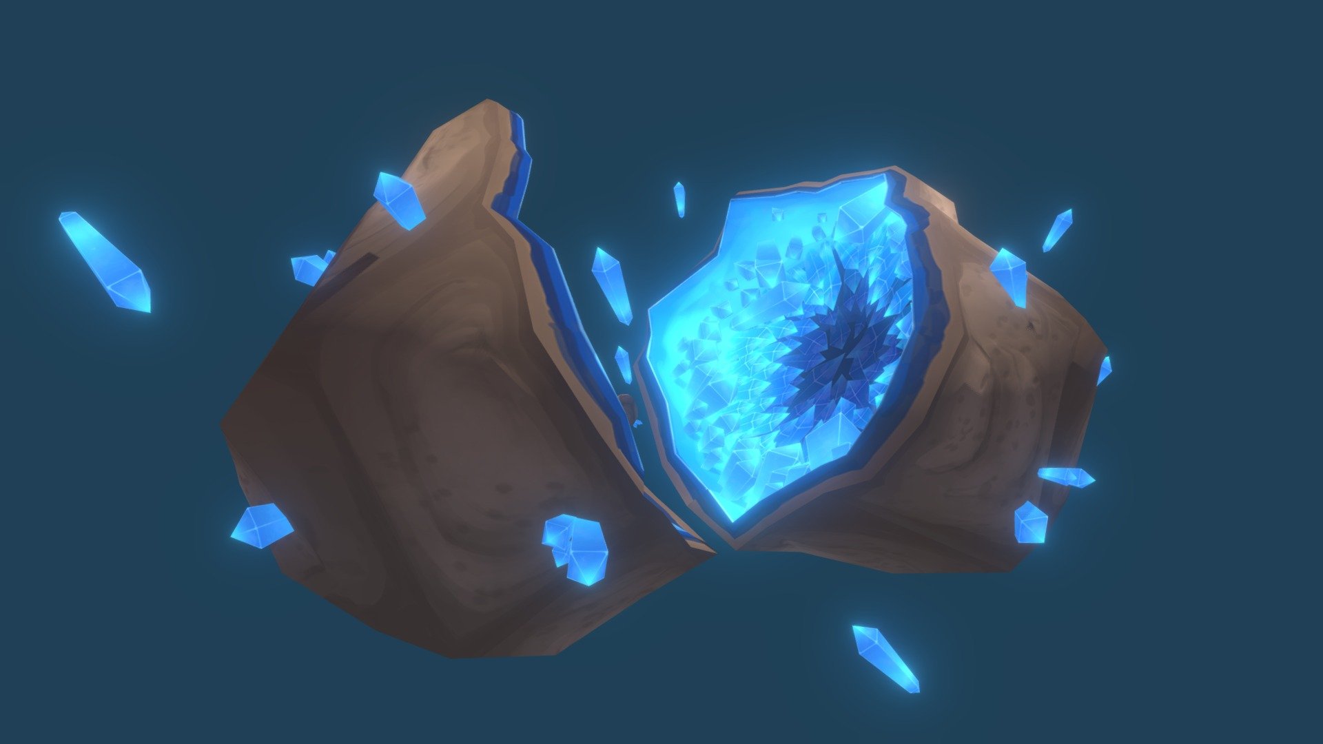 Geode Meteorite - 3D model by Everson Lawrence (@EversonLawrence ...