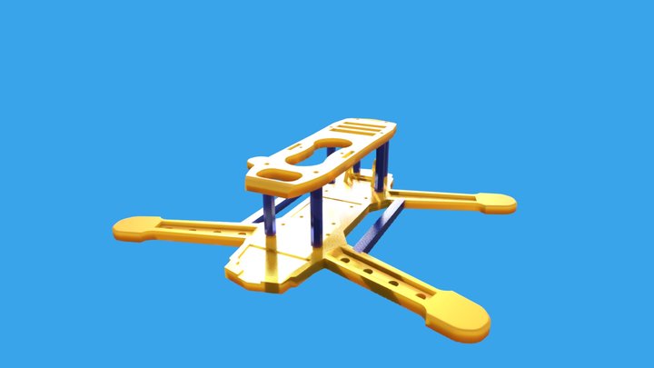 Drone Model (Old) 3D Model